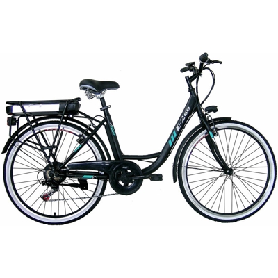 BICICLETTA ELETTRICA 'COPPI' 26' - colore nero