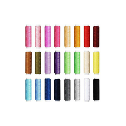 Confezione 120 Pezzi Filo Per Cucire Cotone Pezzi Colori Assortiti Cucitura precio