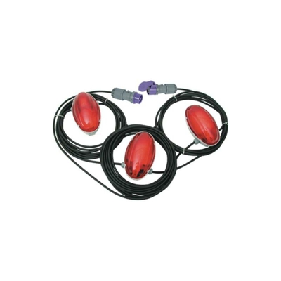 62762 – PLAFONIERA OVALE CABL.M10+6+6+1 IP44 RO - Fanton