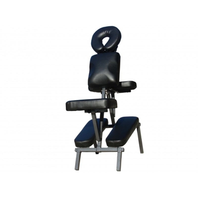 Fenixshop24 - Sedia Panca Ergonomica Per Tattoo, Massaggi, Fisioterapia Compresa Di Borsa Per Il Trasporto - Nero