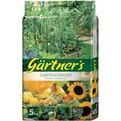 Concimi Per Giardiniere Giardino Per Tutte Le Colture Di Giardino 5 Kg. Org.-Minerale.