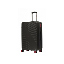 Trolley in ABS 77x49x30cm ruote, maniglie, chiusura TSA Naresi antracite fucsia - Ravizzoni características