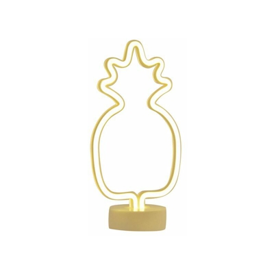 Lampada Dekodonia Luce LED Ananas (16 x 10 x 32 cm)