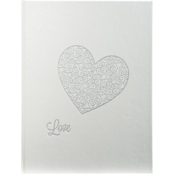 Harmony-Libro d'oro di 100 pagine, dimensioni 27 x 22 cm, colore: bianco - Exacompta precio