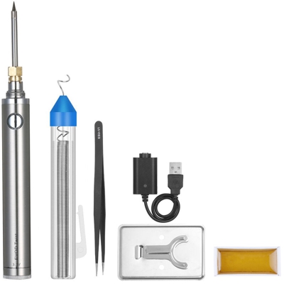 Asupermall - Saldatore a ricarica wireless mini saldatore a batteria portatile