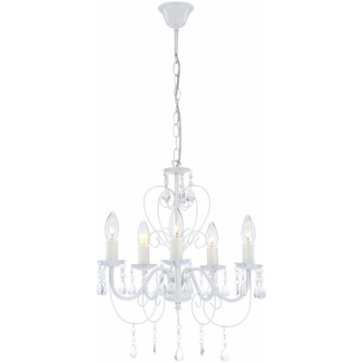Etc-shop - 15 Watt LED Lampadario plafoniera attaccatura illuminazione della lampada metallo Pinja
