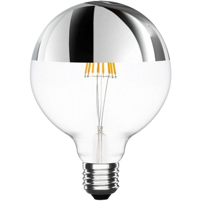 Lampadina Spher Reflect Vetro Cromato - Sklum