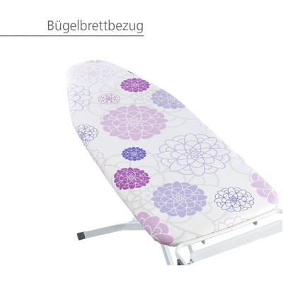 Copriasse Copriasse da stiro XL, per ferri da stiro a vapore con diffusione a vapore e calore, fascia elastica, 3 morsetti di copertura per una