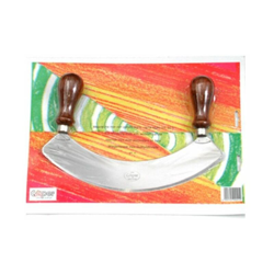 Caper - Mezzaluna in acciaio inox Cartella precio