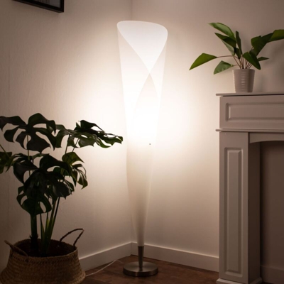 Etc-shop - Lampada da terra a LED design lampada da terra illuminazione da lettura lampada da soggiorno camera da letto ufficio corridoio corridoio