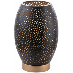 Globo - Lampada da tavolo design living living room decor fustellati lampada oro nero 24002S precio