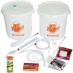 Kit completo fermentazione Birra artigianale con secchi da 25 lt -2 Secchi da 25 lt + 1 Malto en oferta