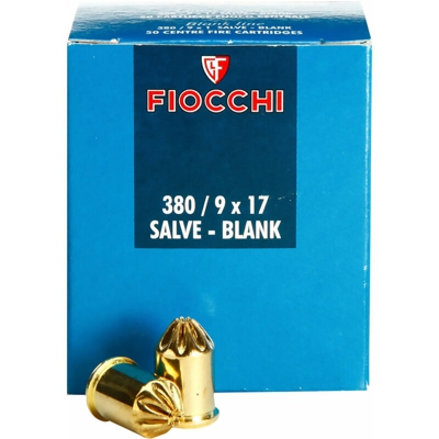 COLPI A SALVE PER PISTOLA SCACCIACANI calibro 9 mm (38'') chiusura stella