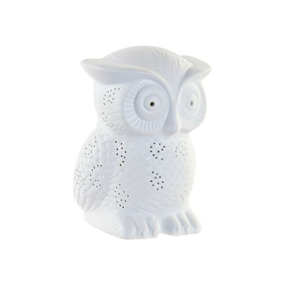 Lampada da Tavolo Dekodonia Por?elan Gufo (13 x 15 x 20 cm)