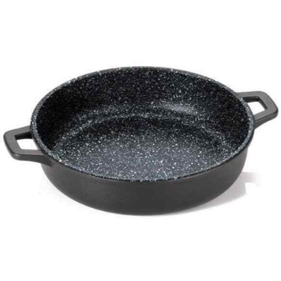 Tegame con 2 manici Cm 28 Linea Nera