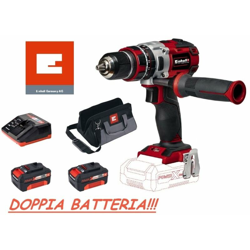Einhell - Trapano avvitatore a batteria con percussione 18V Litio c/batteria di riserva TE-CD 18 Li-i Brushless kit características