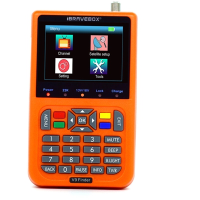 V9 Finder Cercatore satellitare digitale Satellite LCD Finder satellitare digitale Finder del segnale Contatore misuratore Satellite Finder Display