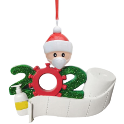 ciondolo appeso da un albero di Natale del pupazzo di neve di Natale senza resina en oferta