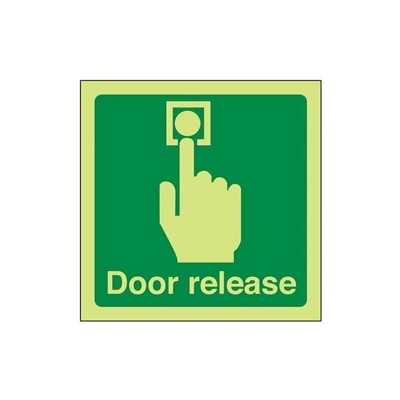 VSafety, cartello che si illumina al buio, 150 mm x 150 mm, in vinile autoadesivo