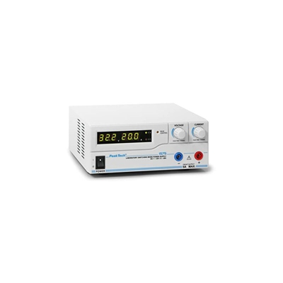 P 1575 - Dc Laboratory Supply 1-32V/0-20A con USB, Generatore Dc, Display a LED, 3 Preset da Definire Dall'Utente, Protezione da Sovraccarico