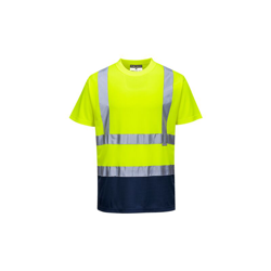Portwest - T-shirt bicolore | YeNa - 6XL - NEUTRO (SENZA PERSONALIZZAZIONE) - Yellow Navy en oferta