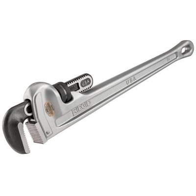 31105 Giratubi dritti in alluminio modello 824, chiave per idraulica da 60 cm - Ridgid