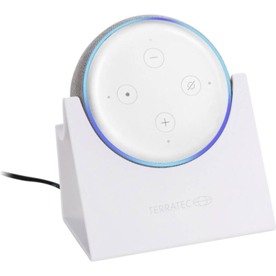 Stand by ME Echo Supporto tavolo Bianco Adatto per (assistente vocale):Amazon Echo Dot - Terratec