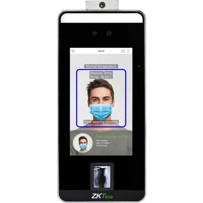 ZKTeco VL-SPEEDFACE-V5L-TD Monitoraggio temperatura Misurazione IR senza contatto