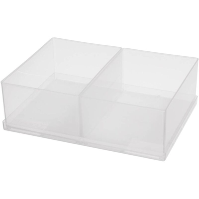 80 2xBA6-1 Inserto per valigetta porta minuteria (L x A x P) 220 x 69 x 160 mm 1 pz. - Raaco