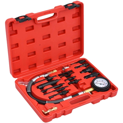 YOUTHUP Kit Tester di Compressione 14 pz per Motori Diesel