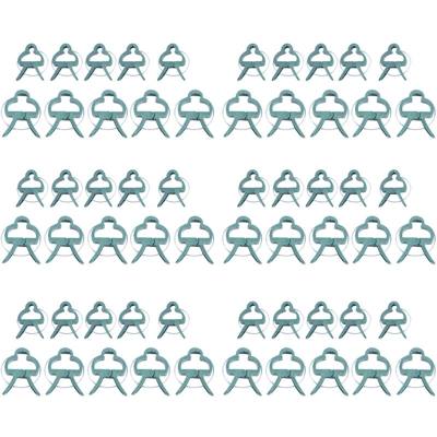 30 grandi 30 piccole piante da giardinaggio clip di fissaggio per fiori zx-yyj-001 verde