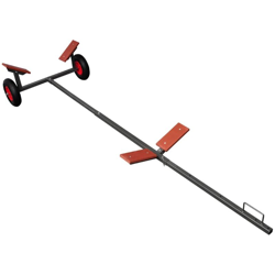 Carrello rimorchio a spinta per barche fino a 160 kg. precio