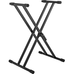 KM-18990 Supporto tastiera Nero supporto doppio, regolabile in altezza - König&meyer precio