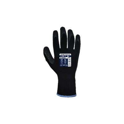 Portwest - Guanto Grip termico - lattice | Medium - BkBk - Black
