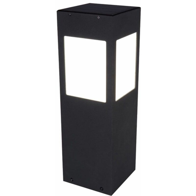 Lusso LED SOLAR lampada da terra per il patio ALU riflettore rilevatore di movimento lampada Globo 33624S