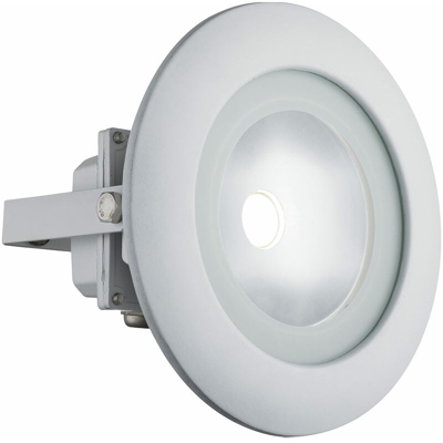 Timeless 10W LED luce esterna radiatori in alluminio casa applique da parete bianca Globo 34139