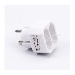 Esolution - 2 OUTLET ADAPTER 2.5A WHITE LABEL + POLY BAG precio