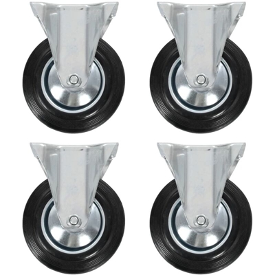 YOUTHUP Rotelle Fisse 4 pz 160 mm