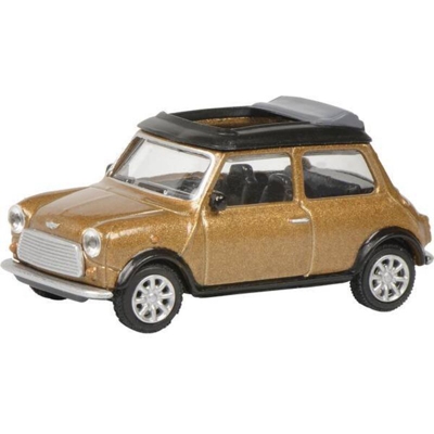 Schuco Mini Cooper braun met. 1:64 Automodello
