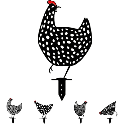 Pollo Artigianato Decorazione da giardino / Decorazione da prato (Tipo D)