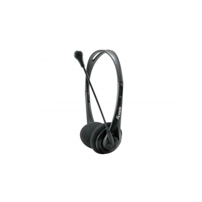 Equip Chat Headset Cuffia Padiglione auricolare Nero