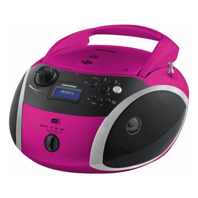 GRB 4000 BT Digitale 3 W Nero, Rosa, Argento - Grundig