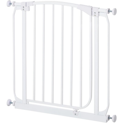 Cancelletto Bambini Barriera Di Protezione 71x72,5 Cm In Metallo Bianco en oferta