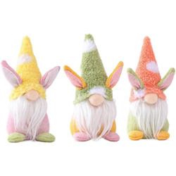 Multicolor Pasta Coniglio Decorazione Pasta Peluche Bambole, Bambini Famiglia Pasta Casa Ornamenti Per Bambola Decorazione Tavola Regalo, Regalo di en oferta
