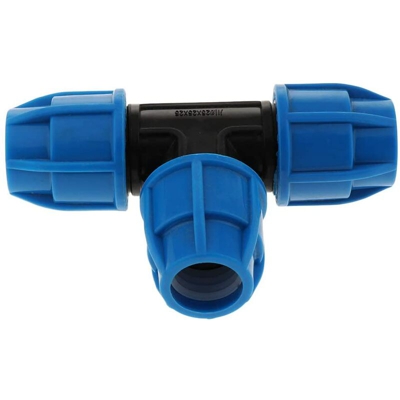 Connettore a T per tubo da giardino Raccordo di accoppiamento in plastica Raccordo per tubo da giardino Connettore per tubo flessibile da giardino