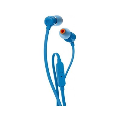 JBL T110 Cuffia Auricolare Blu