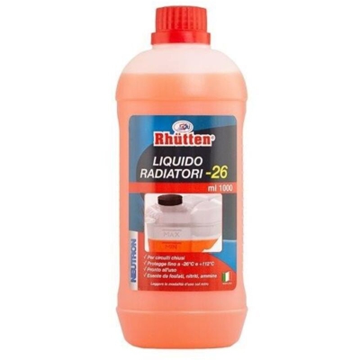 Liquido radiatori ecobioflu rosso -26°c antigelo neutron protezione auto 1 lt