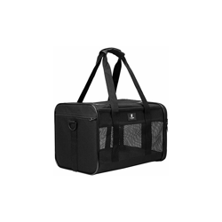 Compagnia Aerea Approvato Soft-Sided Pet Travel Carrier per Cani e Gatti, Nero, Medium, Cruz V2 Fresh Foam - X-zone Pet características