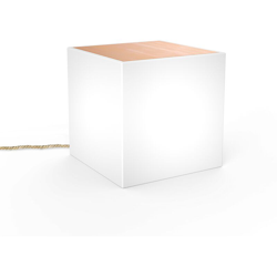 Tavolino con luce MADERA MARMO CAVO (USO ESTERNO) LUCE FREDDA - Moovere precio