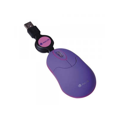 INPURPLE mouse USB tipo A Ottico 1000 DPI Ambidestro - NGS